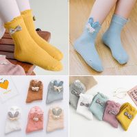 儿童袜子女童春秋季中筒袜大中小童女孩学生袜花边公主1-15岁串得起