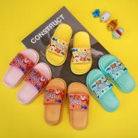 儿童拖鞋夏女童居家厚底防臭沙滩软底宝宝浴室可爱卡通防滑凉拖鞋串得起