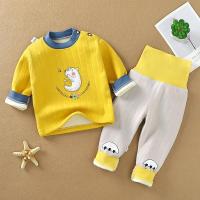 儿童保暖内衣套装宝宝秋冬秋衣婴儿柔软加绒秋裤男童女童加厚衣服串得起