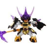 精乐三国志拼装模型玩具 真系列一代三国传SD高敢赵云达全套40款