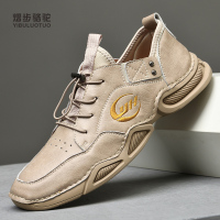 YIBULUOTUO高尔夫鞋真皮防滑男鞋休闲鞋抓地跑步golf高尔夫球鞋户外运动鞋男士鞋