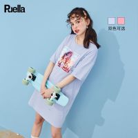 拉夏贝尔休闲连衣裙新款夏仙女仙甜美法国小众山本过膝韩版