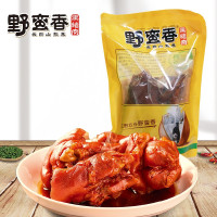 野蛮香黑猪肉精酱猪蹄子400g*1袋卤味熟食零食肉类休闲食品猪脚猪爪子(拍四发五)