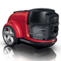 飞利浦(PHILIPS)FC8950/81家用无尘袋吸尘器大功率1500W(果汁红)支持地毯式;干式;尘盒/尘桶式储