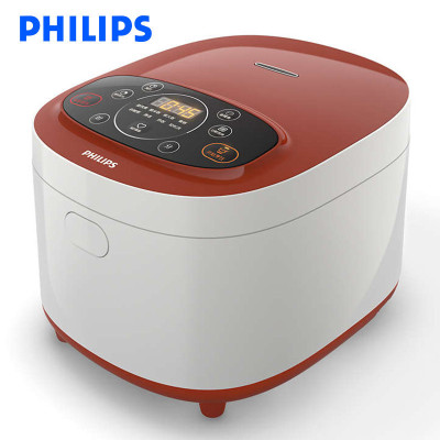 飞利浦（PHILIPS）电饭煲 HD4532/0 24小时预约 黑晶内胆电饭锅 4L五层黑晶