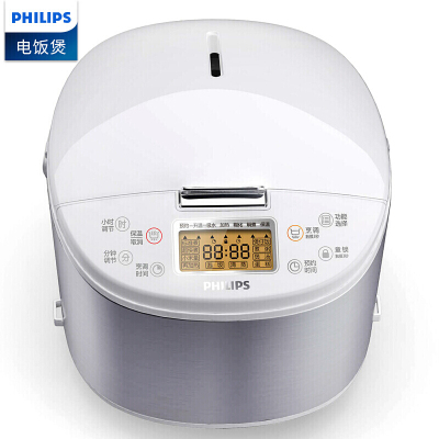 飞利浦（Philips） 电饭煲HD3077家用多功能大容量5L电饭锅 HD3077/03