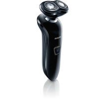 飞利浦(Philips) 电动剃须刀 S538/12 双刀头旋转式刮胡刀 充电式全身水洗 剃须刀S512/12-神秘黑