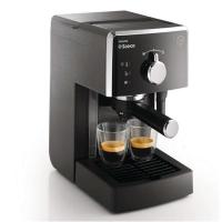 飞利浦(PHILIPS)HD8323/05意式咖啡机奶泡机家用手动压力式半自动 银边