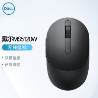 戴尔无线鼠标 MS5120W 双模无线+蓝牙 AA电池供电 黑色