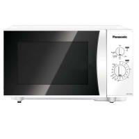 松下(Panasonic)NN-GM333W 微波炉烧烤箱家用转盘式加热 旋钮操作小型微波炉23L