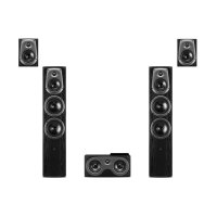 惠威(HIVI) D50HT 5.0声道套装家庭影院 五件套木箱影院 无源音箱家用音响设备