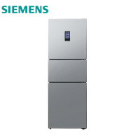 西门子（SIEMENS）三门冰箱 风冷无霜 空气过滤 LCD液晶屏 BCD-306W(KG32HA26EC)(银色