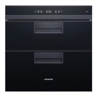 西门子（SIEMENS） HS451800W 三重杀菌 快速烘干少量餐具 全黑色115升L消毒柜