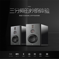 Hivi/惠威H6立体声有源音响2.0书架发烧桌面音箱蓝牙音箱