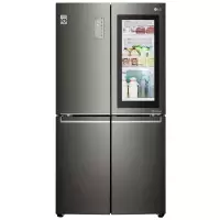 LG F678SB75B 671升大容量门中门透视窗变频多门冰箱 速冻恒温 过滤系统 风冷无霜 韩国进口