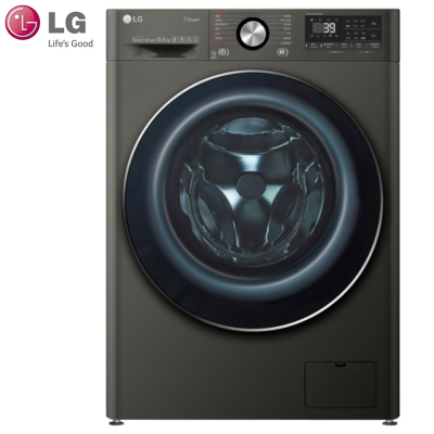 LG FQ10BV4 10.5kg蒸汽直驱变频滚筒超薄全自动洗衣机洗烘干一体