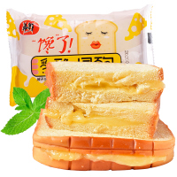 弟郎小麦粉面包乳酪吐司夹心吐司面包750g营养早餐整箱切片食品零食充饥夜宵晚上学生孕妇解饿