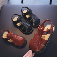 2019夏季新款男女童沙滩凉鞋1-6岁小孩软底包头防滑宝宝小孩学步鞋潮流