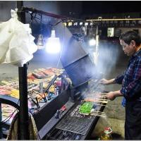 超亮遥控太阳能充电式地摊灯户外移动应急帐篷灯照明露营夜市灯99