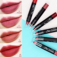 [苏宁优选]泰国odbo蜡笔口红哑光雾面滋润不易脱色樱桃肉色豆沙色橘色红