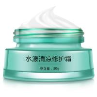 【苏宁优选】蓝诗戴水漾清凉修护霜30g祛痘印修护红血丝补水保湿