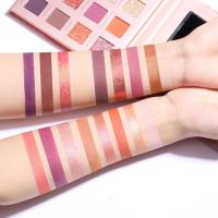 [苏宁优选]菲鹿儿(FOCALLURE)16色神仙眼影盘人鱼姬色沙漠玫瑰哑光珠光初学者红学生少女