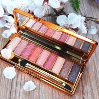 【苏宁优选】少女系南瓜色9色人鱼姬眼影盘珠光大地色裸妆-