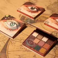 [苏宁优选][优选]Girlcult日光倾城眼影盘九色哑光复古大地色珠光绿色少女系眼影女 日光倾城眼影盘