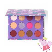 【苏宁优选】简贤 新款眼影盘 哑光大地美妆日落12色防水不易晕染学生眼部装扣盘