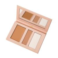 [苏宁优选]粉饼 定妆HEDONE修容高光一体盘三色粉饼鼻侧影组合两用立体初学者女