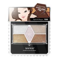 [苏宁优选][礼遇宠爱季]SHVYOG魅力大眼五影 大地影盘裸妆多色卧蚕眼影盒