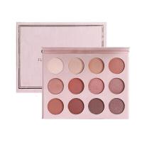 [苏宁优选]眼影盘珠光哑光眼影盘 少女系眼影女红初学者大地色in火同款 12色少女系眼影盘