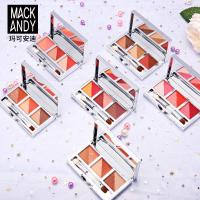 [苏宁优品]★㊣[备注颜色型号]彩妆玛可安迪钻石眼影学生款裸妆衰败城市平价珠光哑光眼影盘