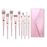 [苏宁优品][品牌拼购]巨软~10支高颜值少女心化妆刷套装全套初学者眼影刷红套刷*