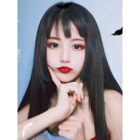 [苏宁优品]姬式水母姬假男女长直红日常自然全头套式公主切伪娘卷