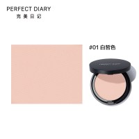 [苏宁优品]完美日记粉饼控油定妆遮瑕补妆干粉女独角兽蜜粉散粉 凝脂丝柔粉饼01