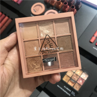 [苏宁优品]韩国免税3CE九宫格9影盘overtake南瓜色 新each muse蜜桃 overtake发