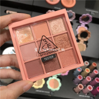 【苏宁优品】韩国免税3CE九宫格9影盘overtake南瓜色 新each muse蜜桃 新色beachmuse发