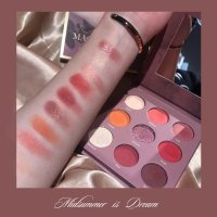 [苏宁优品]colorrose/红款眼影盘ins超火闪粉珠光防水亮片土豆泥 官方 705仲夏之梦