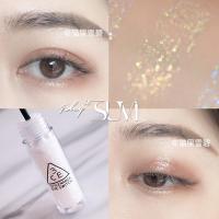 [苏宁优品]仙女泪3CE晶钻double note珠光液体眼影超闪闪亮大亮片卧蚕泪眼 STUCK金色亮片预定