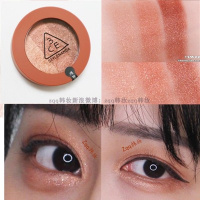 [苏宁优品]3CE三色3影盘新款OVERSTAY#RIGHT AROUND#蜜桃红棕#SWOON珠光 #SWOON