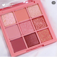 [苏宁优品]韩国3ce珠光哑光九宫格九色秋冬眼影盘眼影南瓜/大地色over take NEWBEACHMUSE沙漠盘新款