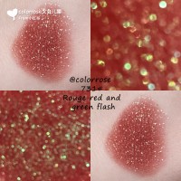 [苏宁优品]colorrose/官方土豆泥单影闪粉珠光防水亮片红款彩妆女 731破败城市