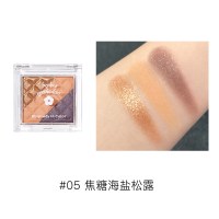 [苏宁优品]Judydoll橘朵三色巧克力拼盘眼影小巧纵享丝滑软糯珠光细腻持妆 05