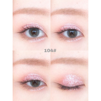 [苏宁优品]k姐爱美丽 lilt水晶眼影卧蚕人鱼姬亮片闪亮偏光眼妆亮片液体眼影 104柔粉泪光