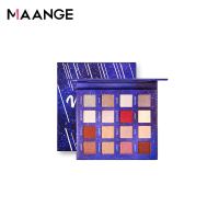 [苏宁优品]MAANGE/玛安格沙漠玫瑰金眼影盘ins闪粉初学者红哑光珠光大地色 梦幻银河16色眼影盘