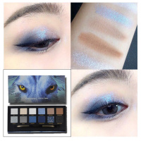 [苏宁优品]完美日记旗舰店眼影盘十二色探险家动物眼影闪粉珠哑光斑老虎小猪 冰狼盘