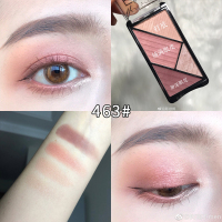 [苏宁优品]美国L.A.LA Girl眼影lagirl洛杉矶女孩四影盘珠光哑光大地色 GES463粉紫色+藕粉色