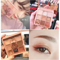 【苏宁优品】韩国3CE9色九影盘OVERTAKE南瓜EACH MUSE沙漠玫瑰哑光亮片 overtake