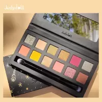 [苏宁优品]Judydoll橘朵十二影烟花星辰盘亮片眼影人鱼桃花闪片珠光偏光 烟花盘